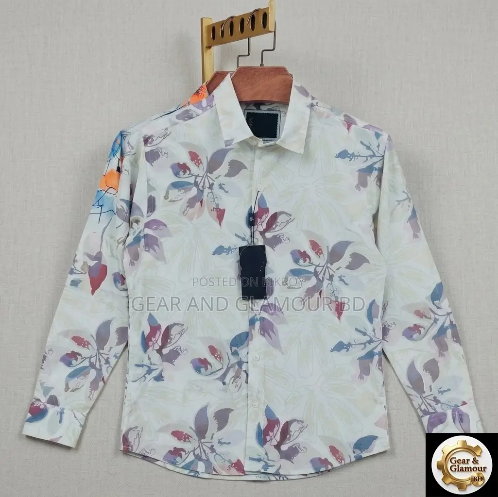 Stay Cool and Stylish! Exclusive China Floral Print Shirt