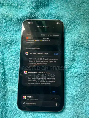 নতুন অ্যাপল আইফোন ১৪ প্লাস ১২৮ জিবি ব্লু