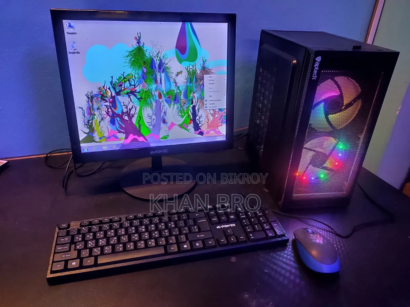Desktop Computer Gigabyte GB-BACE-3000 4GB Intel Core I3 HDD 350GB