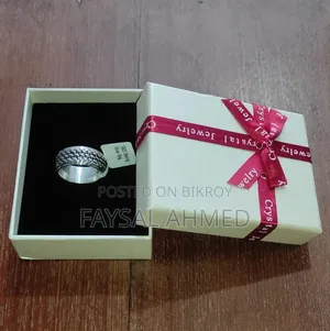 Rotatable S925 Hallmark Italian Silver Ring