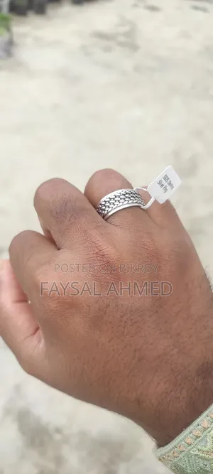 Rotatable S925 Hallmark Italian Silver Ring