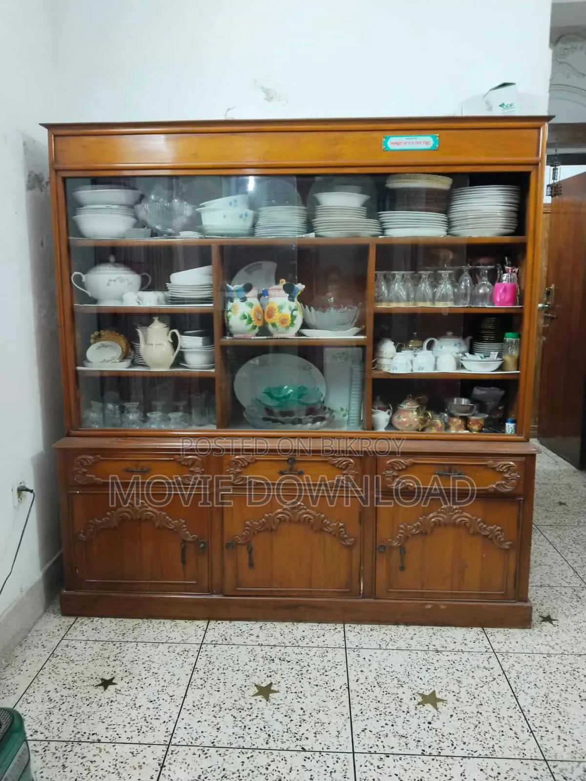 Teak Wood Showcase for Sale