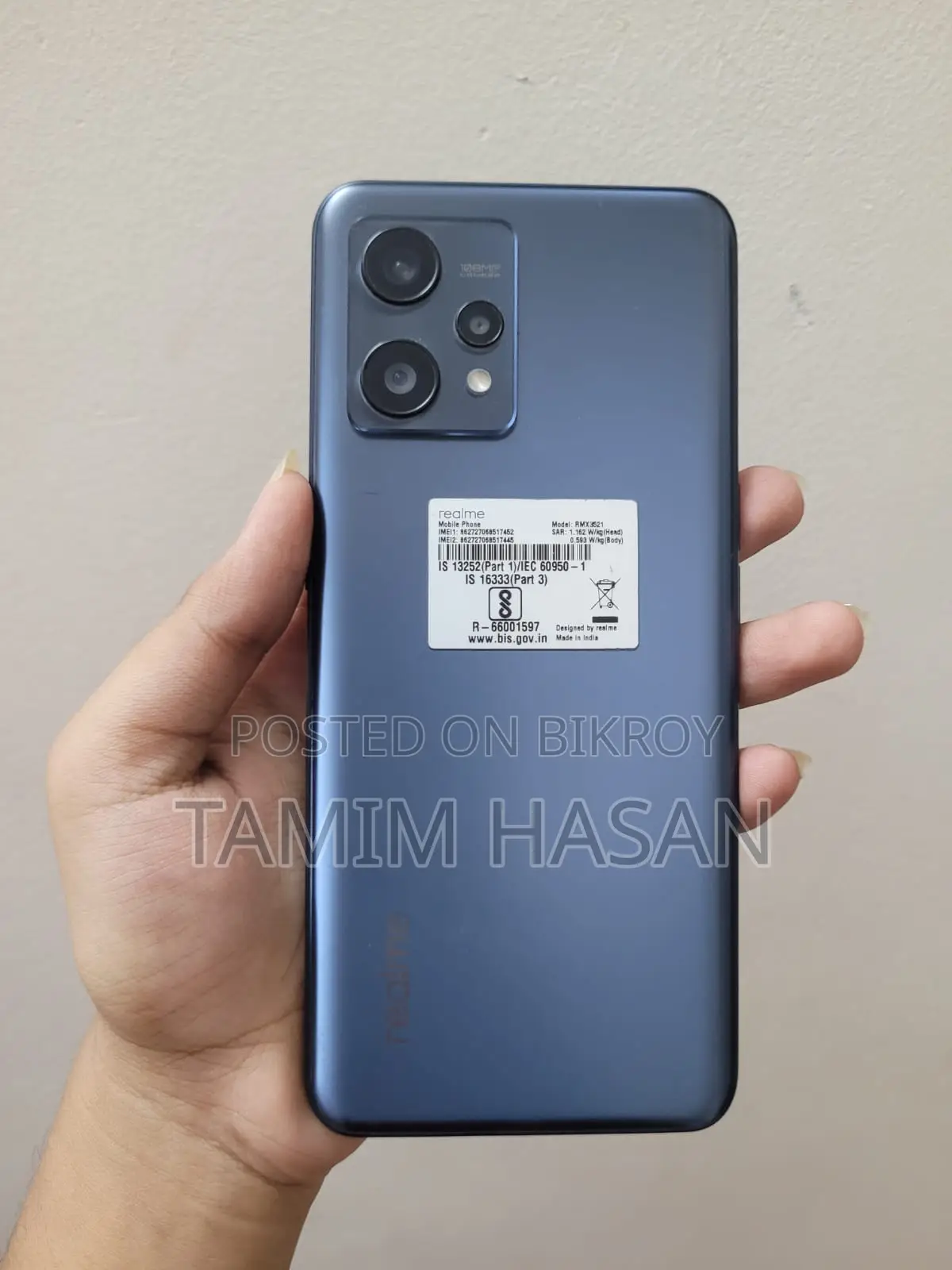 Realme 9 128 GB Black