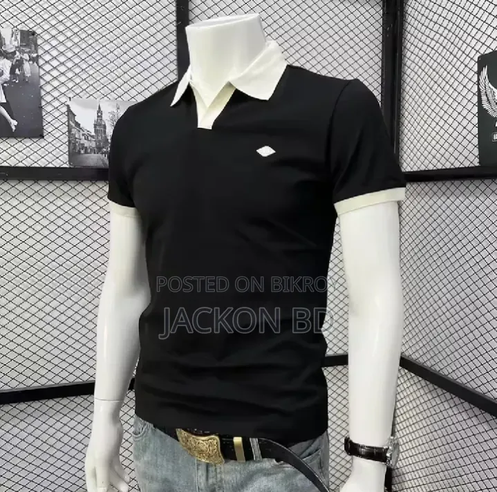 Paisley Print Polo T Shirt for Men