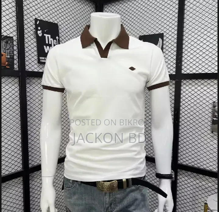 Paisley Print Polo T Shirt for Men