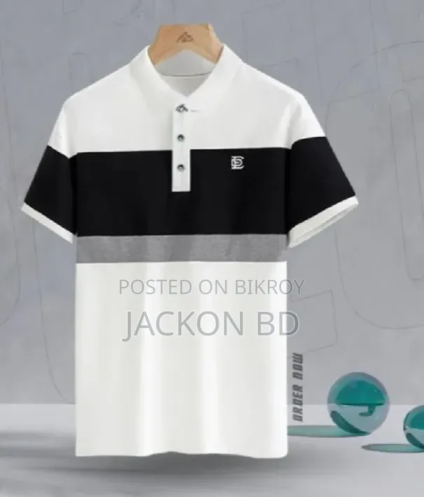Paisley Print Polo T Shirt for Men