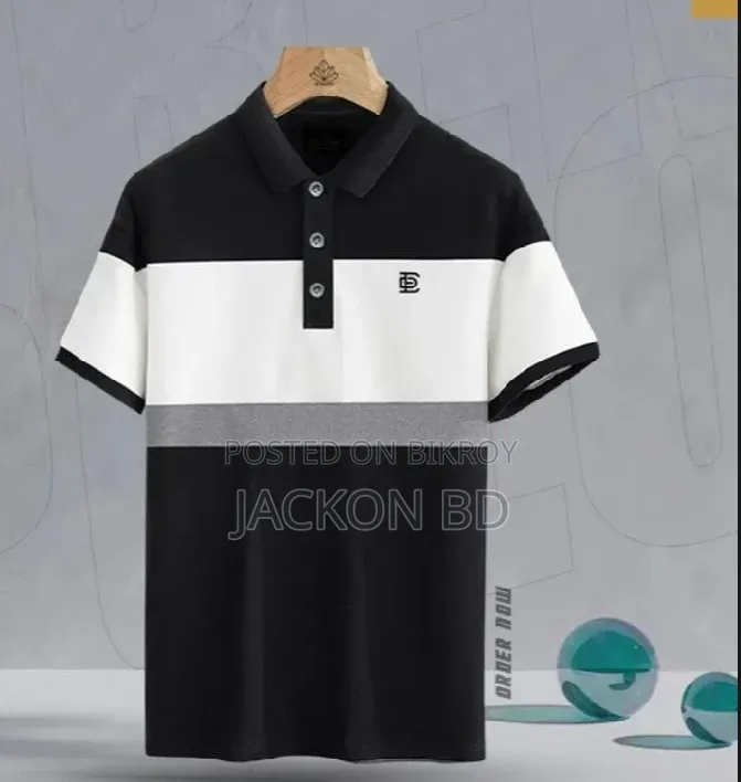 Paisley Print Polo T Shirt for Men