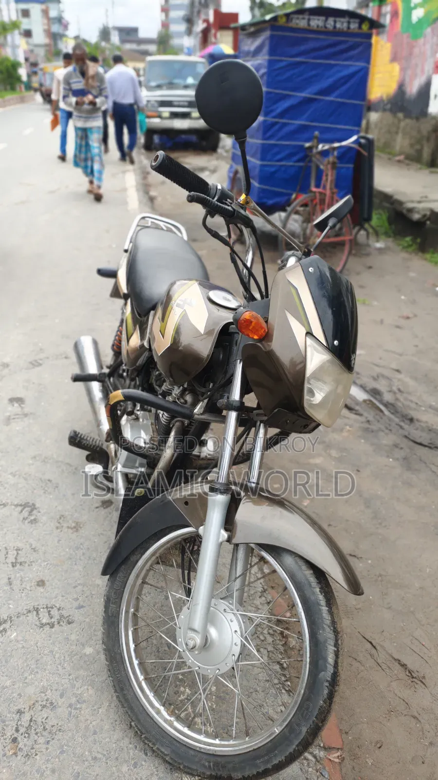 বাজাজ সিটি ১০০ ২০১৮ ব্রাউন