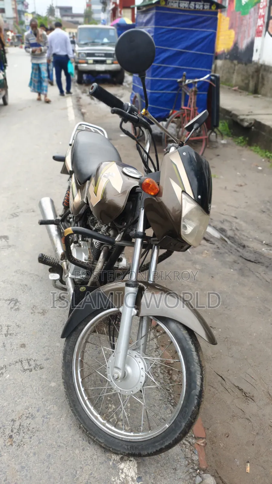 বাজাজ সিটি ১০০ ২০১৮ ব্রাউন