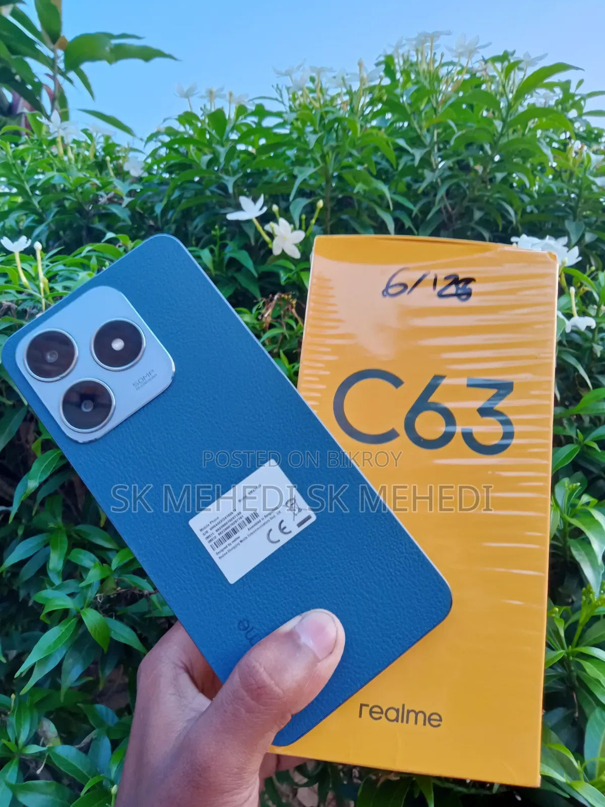 Realme C75 128 GB Gray
