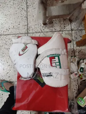 Cricket Kit For Left Handed Batsman Semi-new, No Helmet