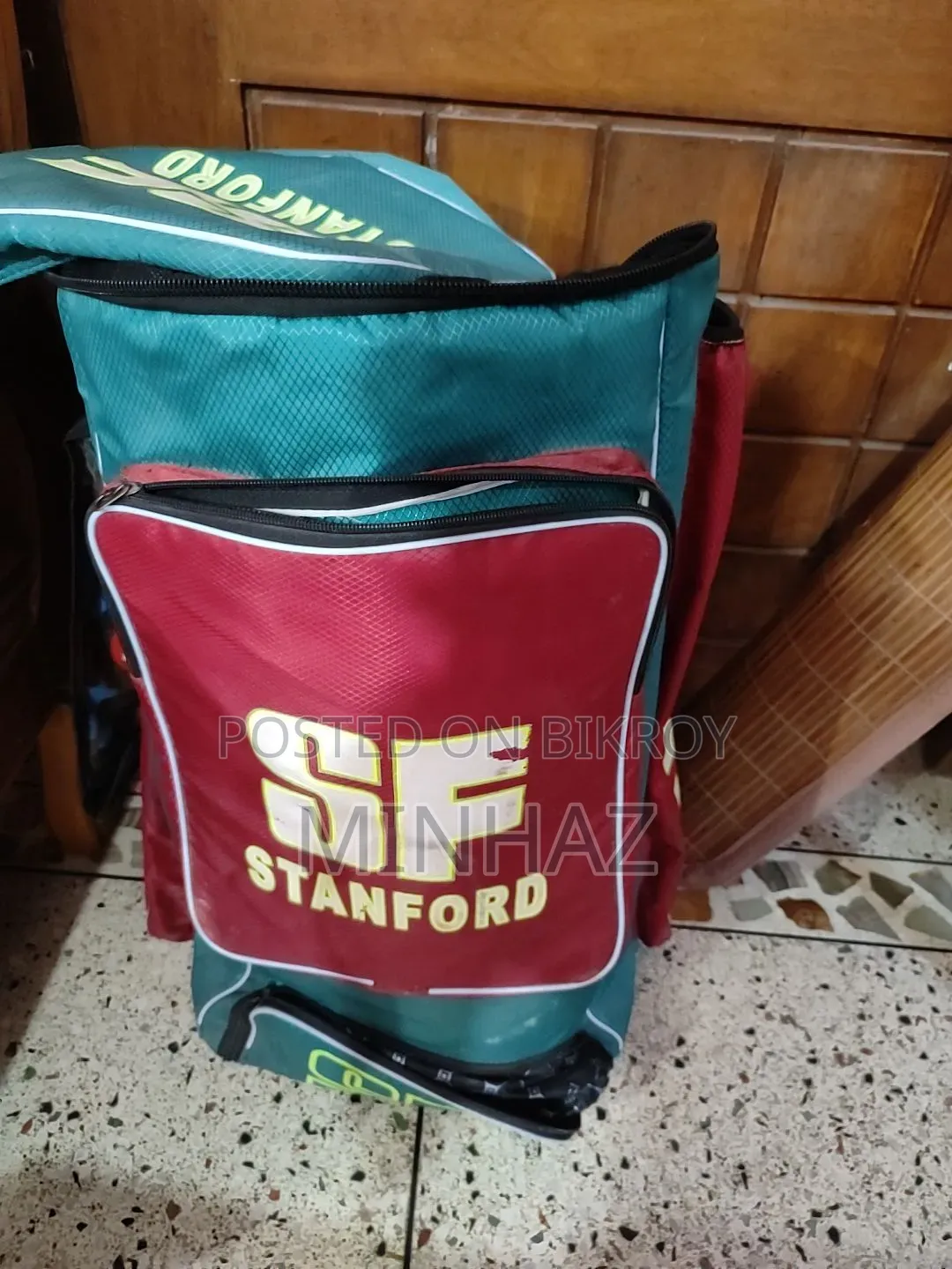 Cricket Kit For Left Handed Batsman Semi-new, No Helmet
