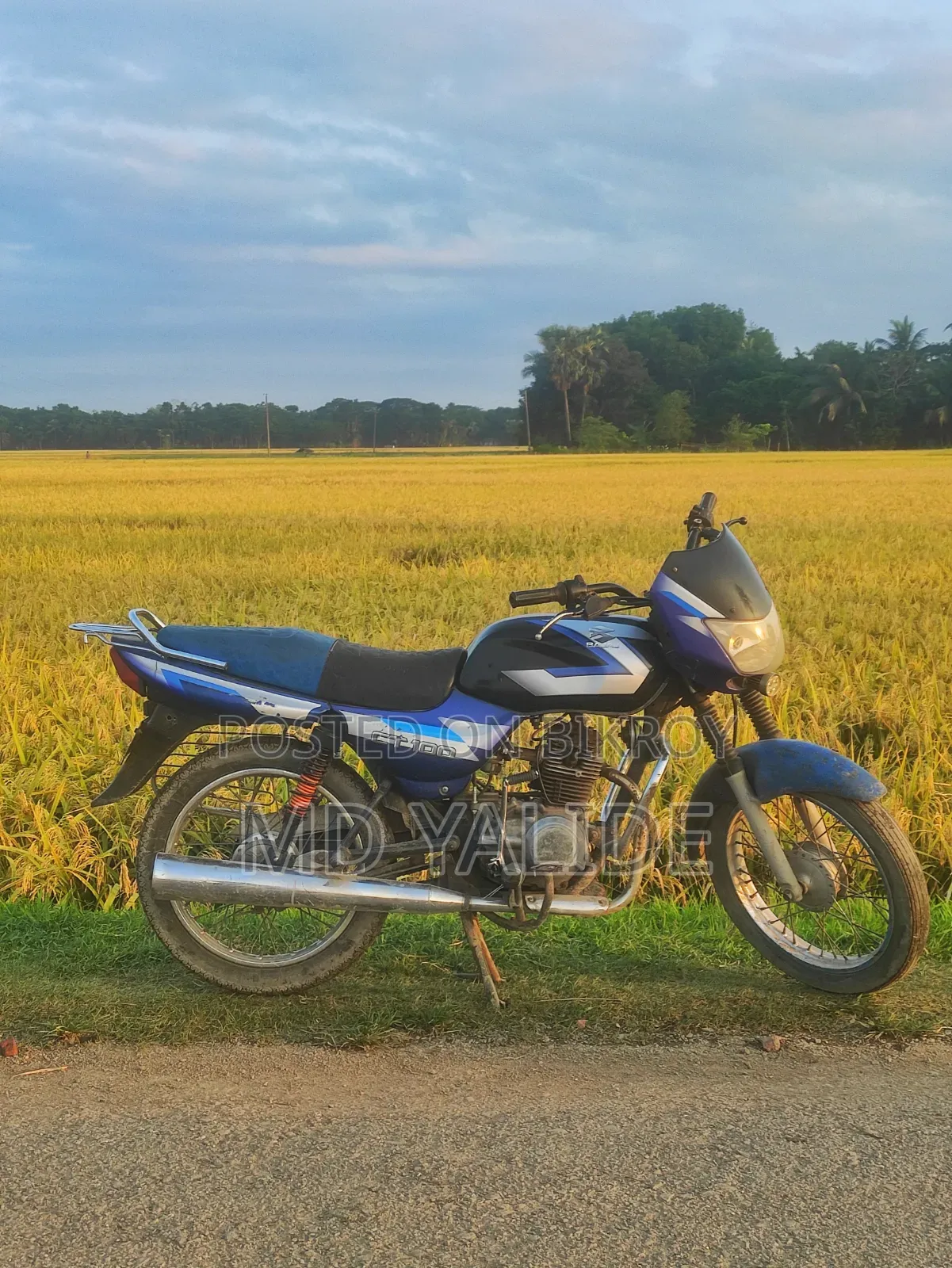 Bajaj CT 100 2017 Blue