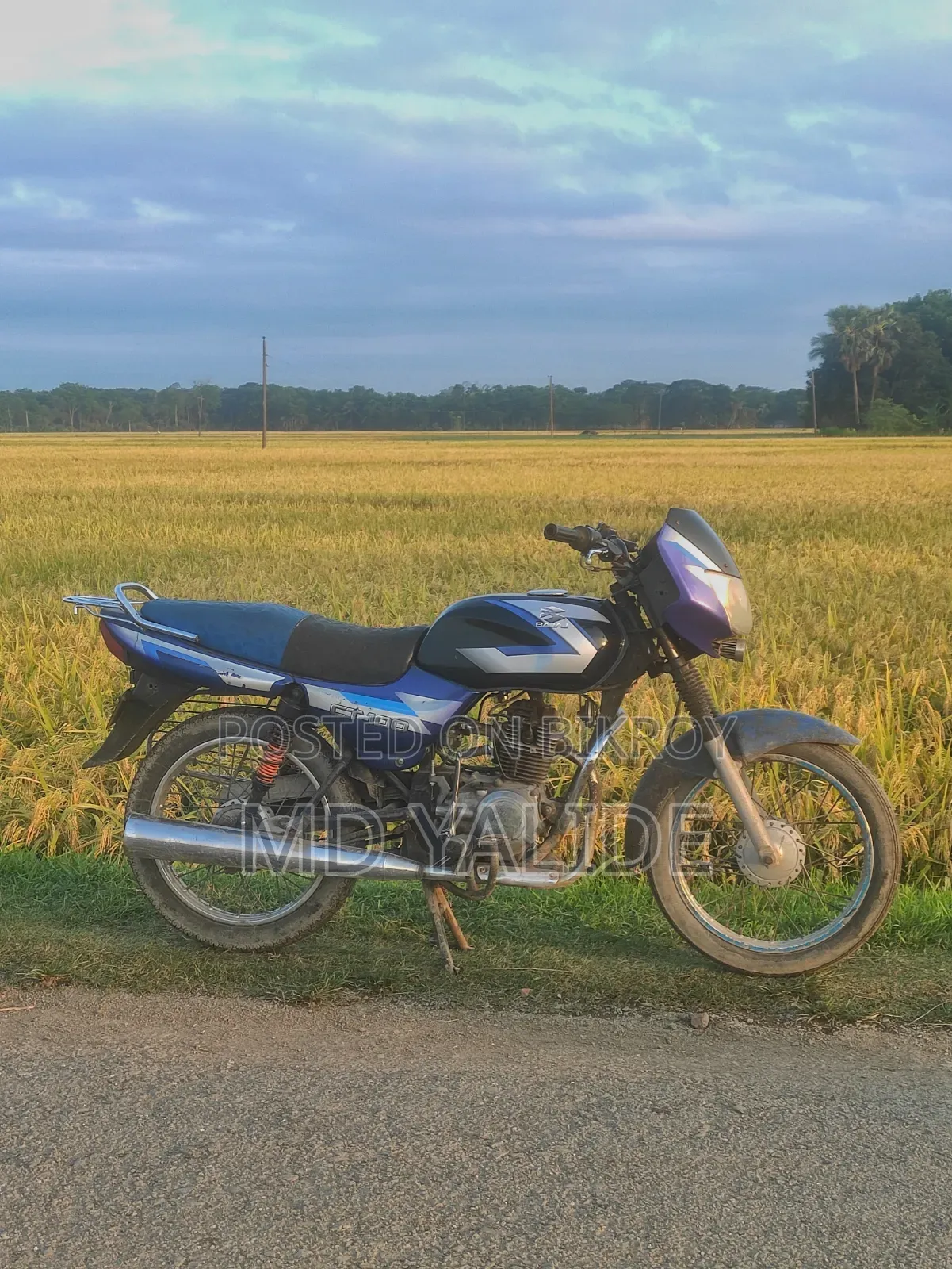 Bajaj CT 100 2017 Blue