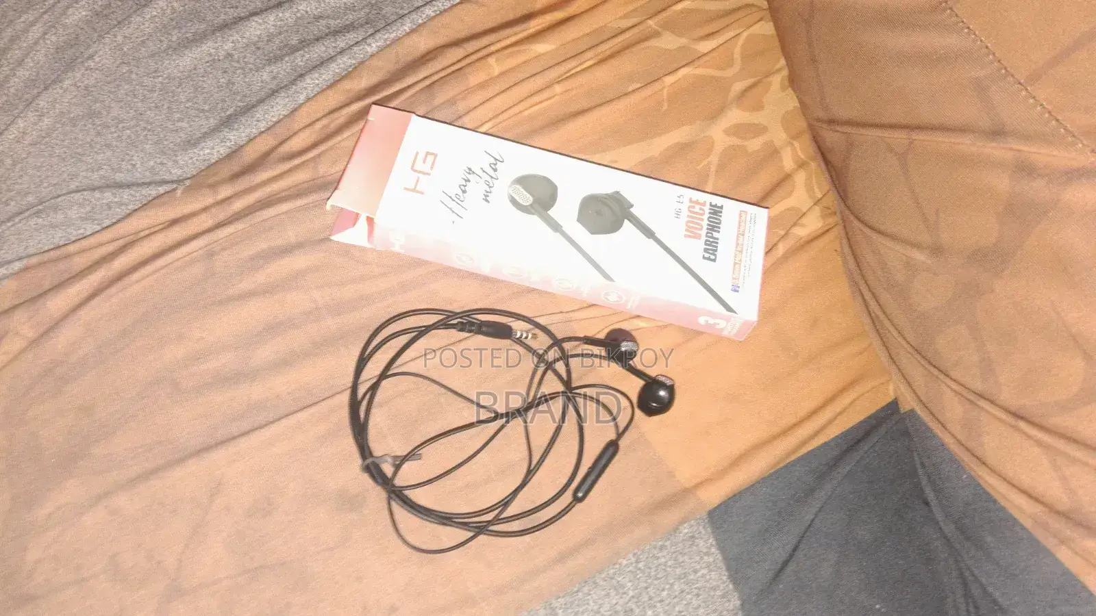 Hg Heavy Metal Earphone