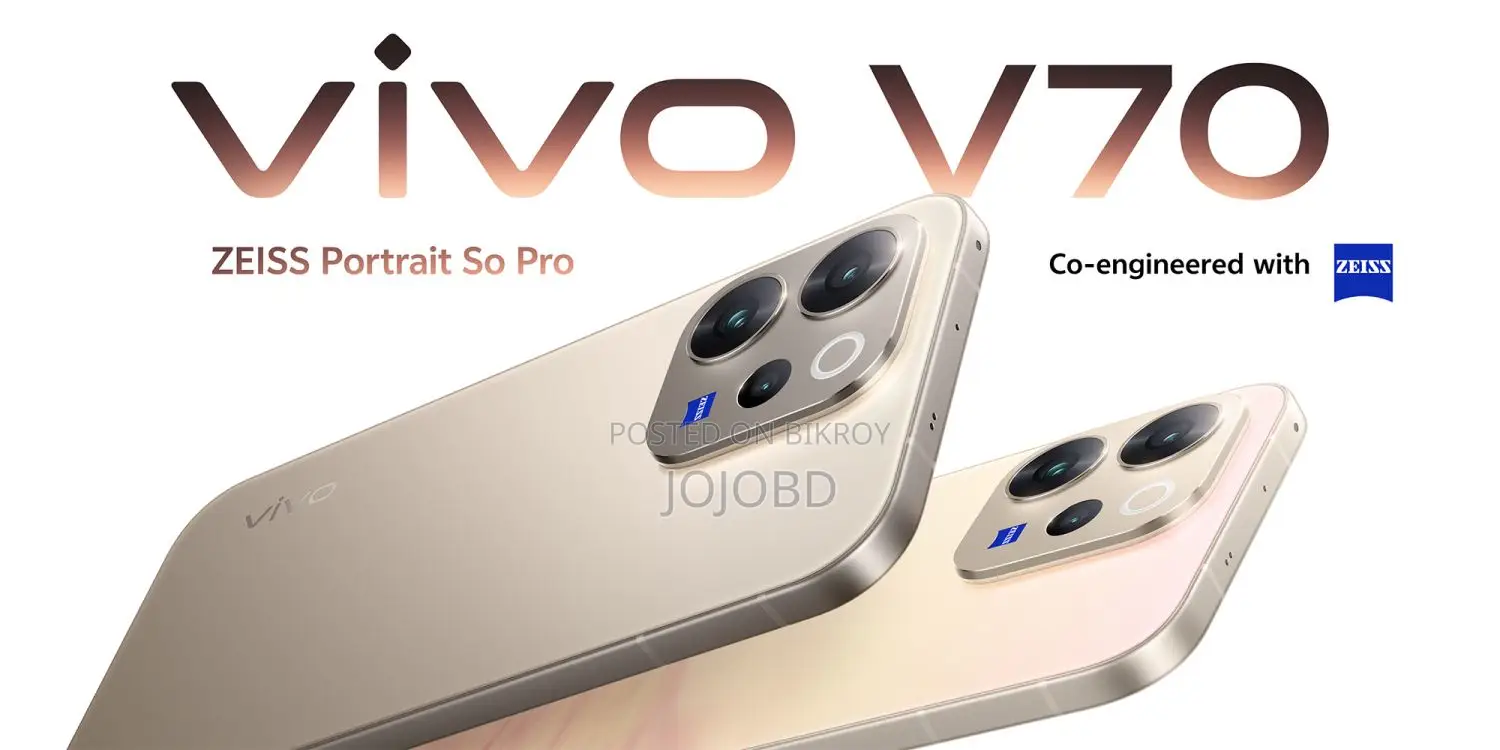 নতুন Vivo V70 512 GB ব্ল্যাক