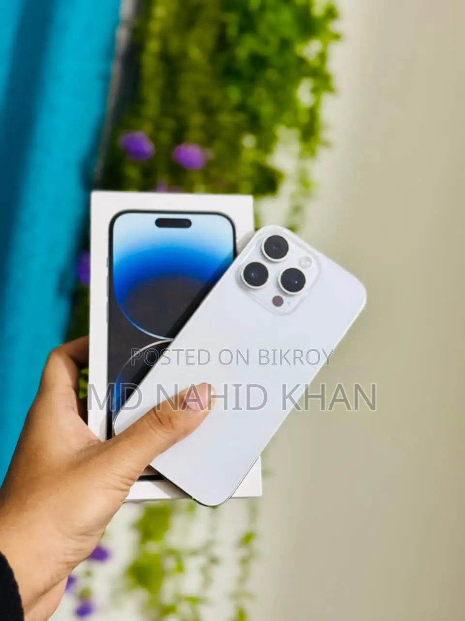 অ্যাপল আইফোন ১৪ প্রো ২৫৬ জিবি সিলভার