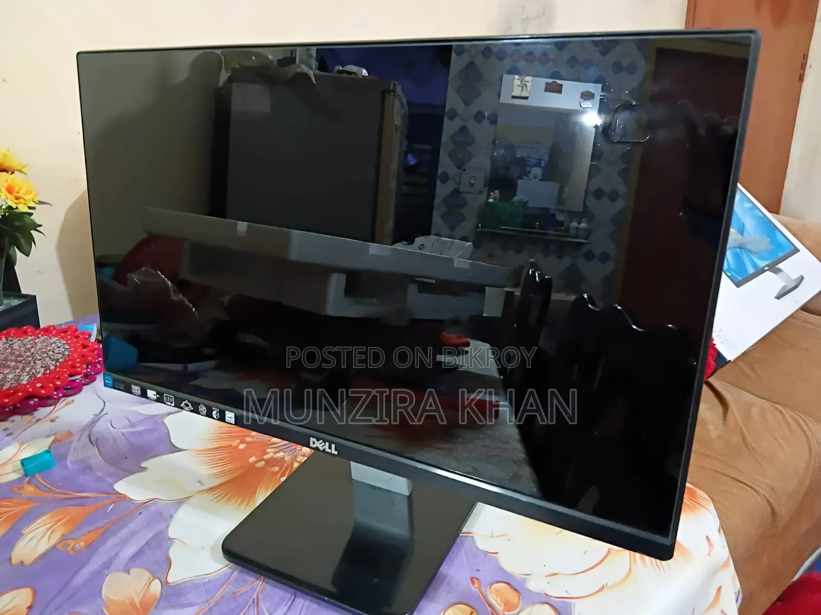 Dell 22" Borderless Ips Full Hd Monitor With বক্স