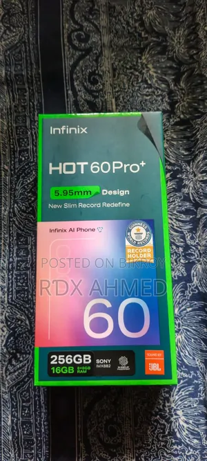 Infinix Hot 60 Pro+ 128 GB Black