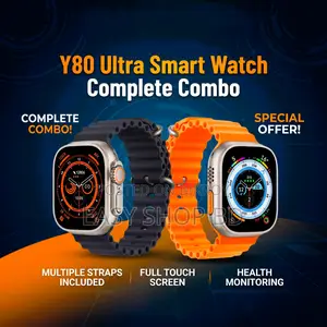 Original Y80 Ultra Smart Watch (8+1 Combo Offer!)