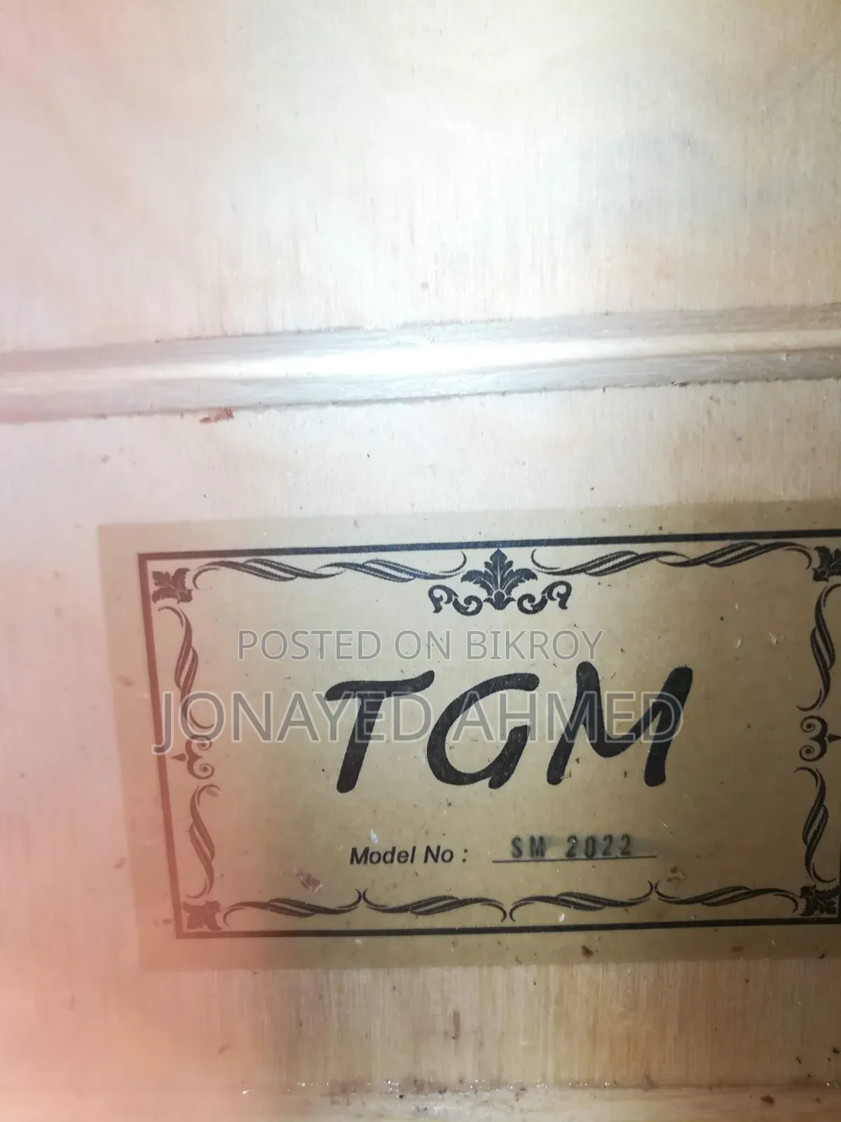 TGM Guitar, Color Black
