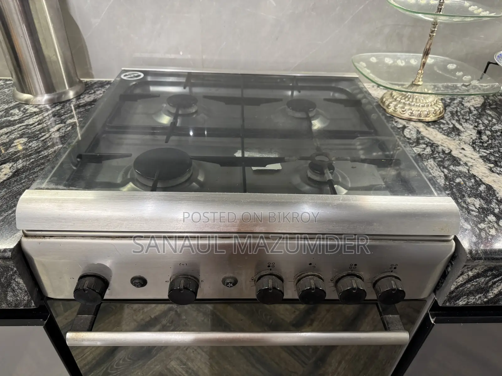 Gas Oven Plus 4 Gas Burner Ariston Brand