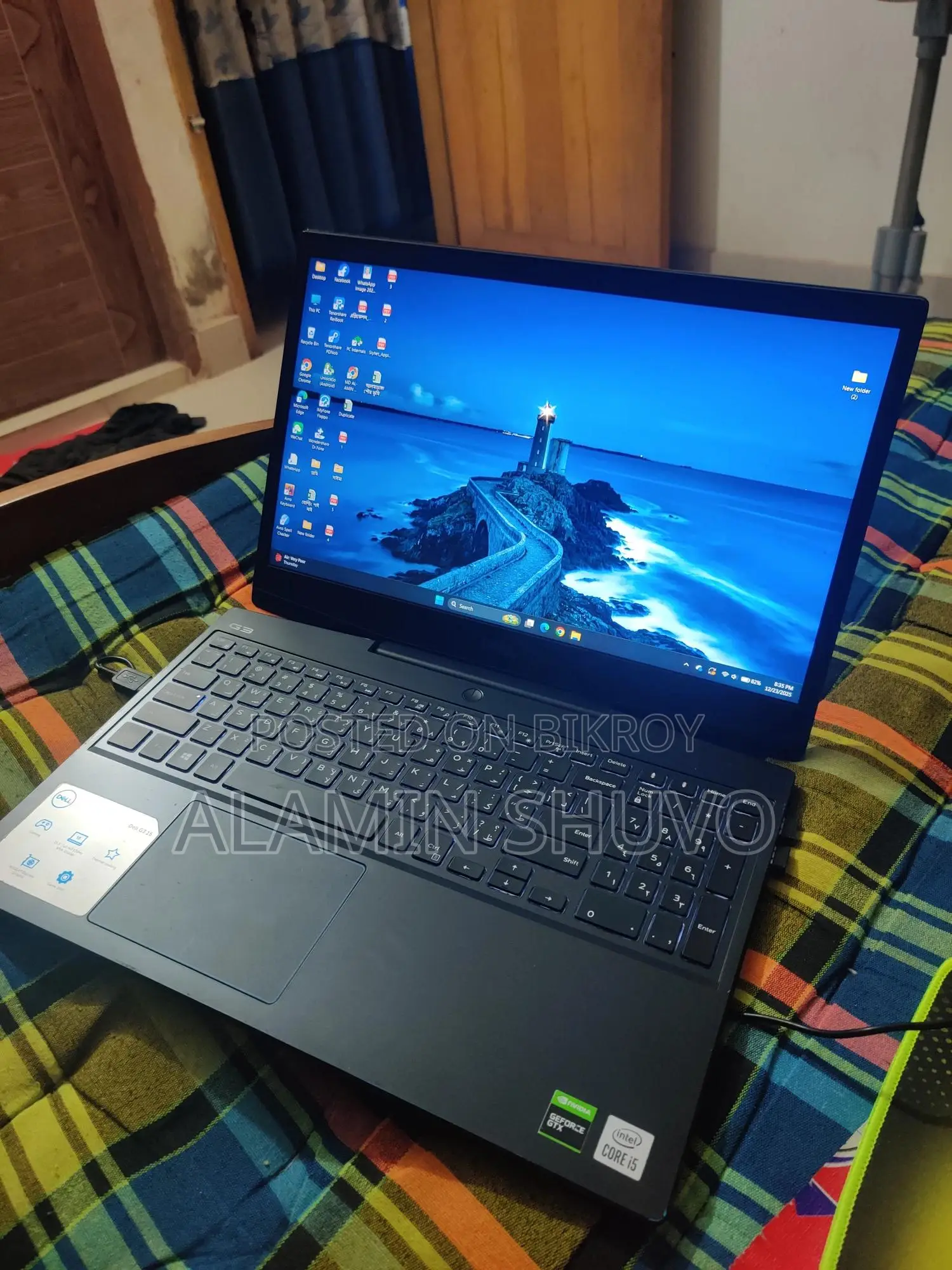 Laptop Dell G3 15 12GB Intel Core i5 SSD 500GB