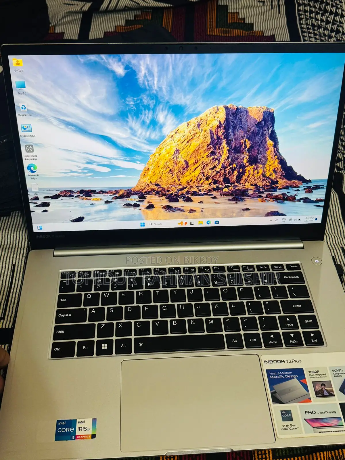 Laptop Infinix 8GB Intel Core I5 SSD 512GB