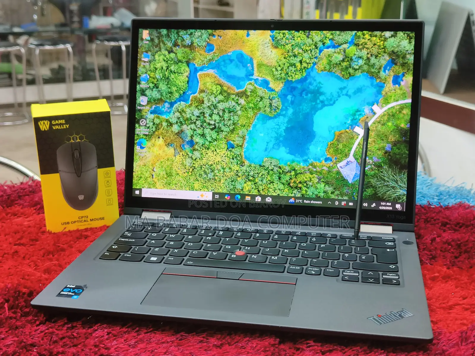ল্যাপটপ Lenovo ১৬জিবি Intel Core I5 SSD ২৫৬জিবি