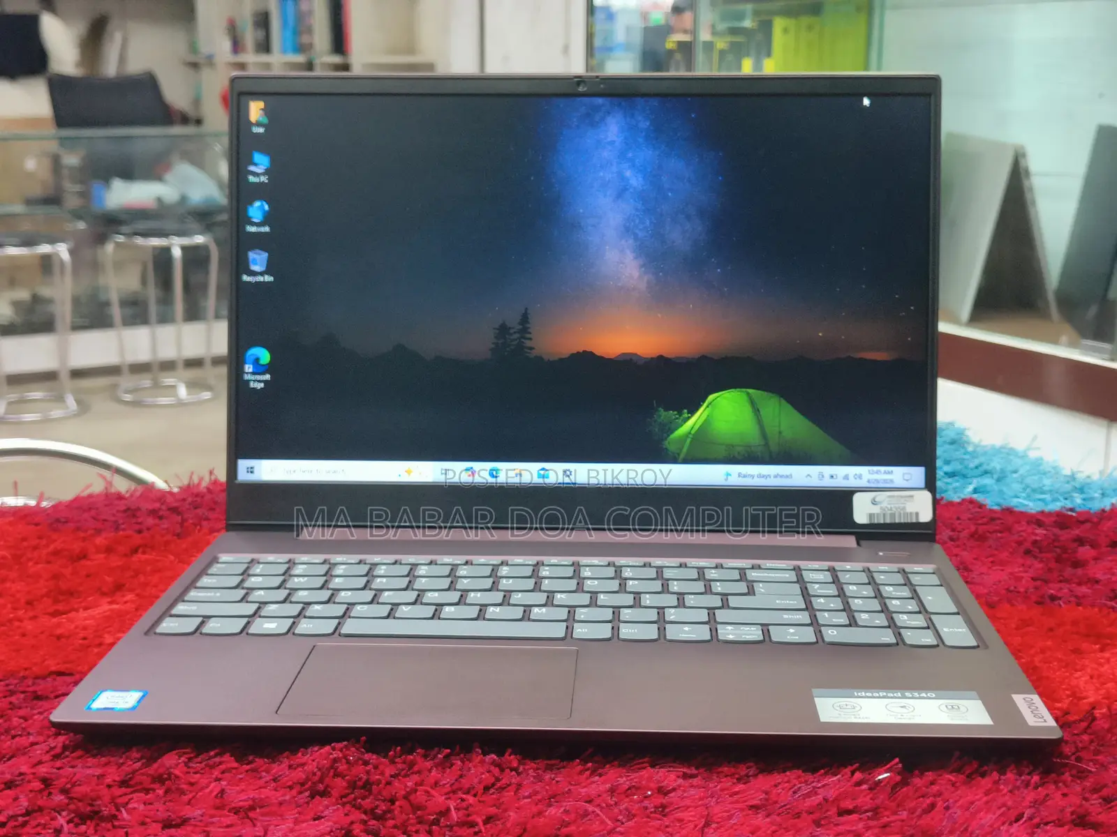 Laptop Lenovo IdeaPad S340 8GB Intel Core I5 SSD 256GB