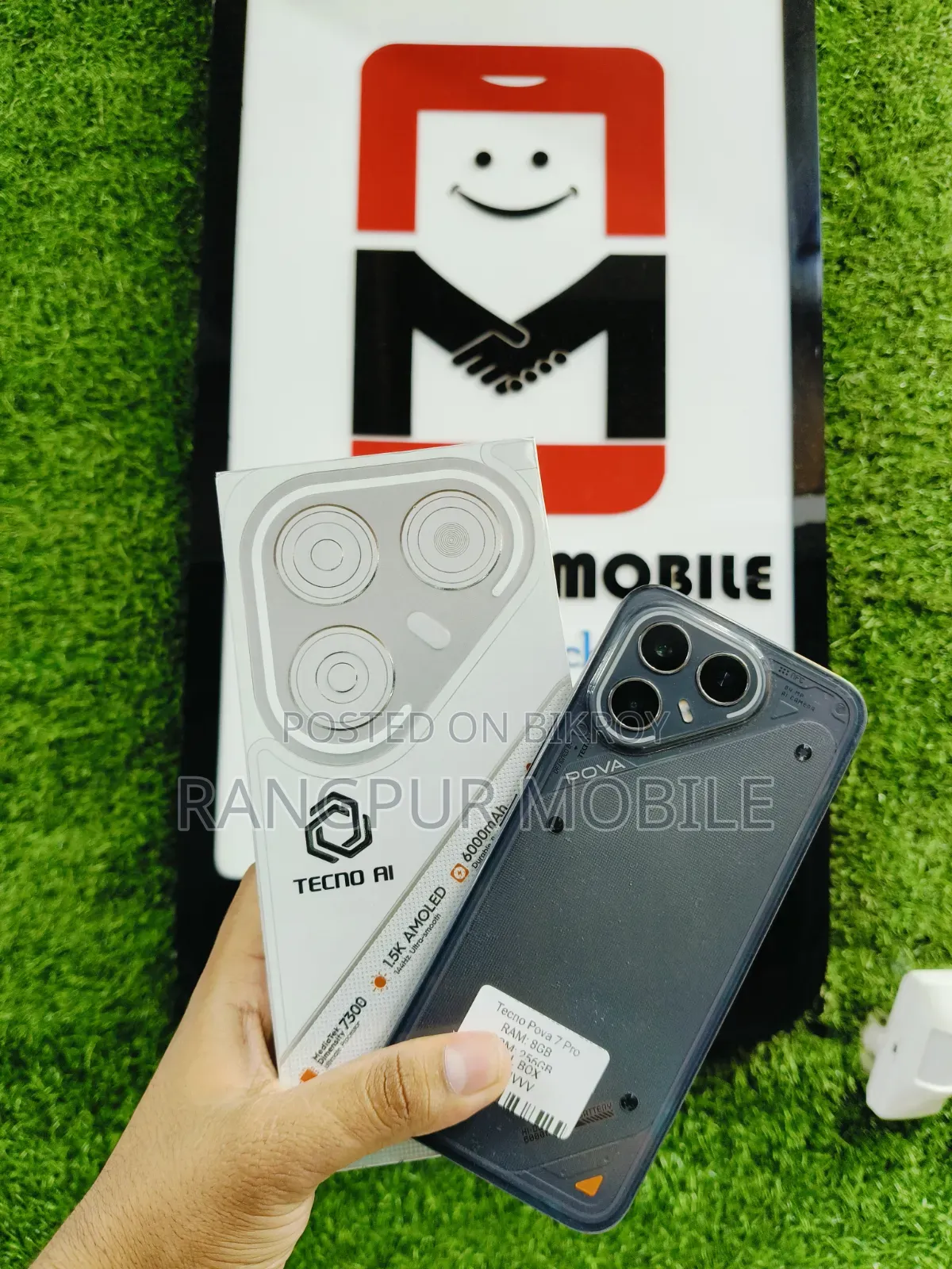Tecno Pova 7 Pro 5G 256 GB Gray