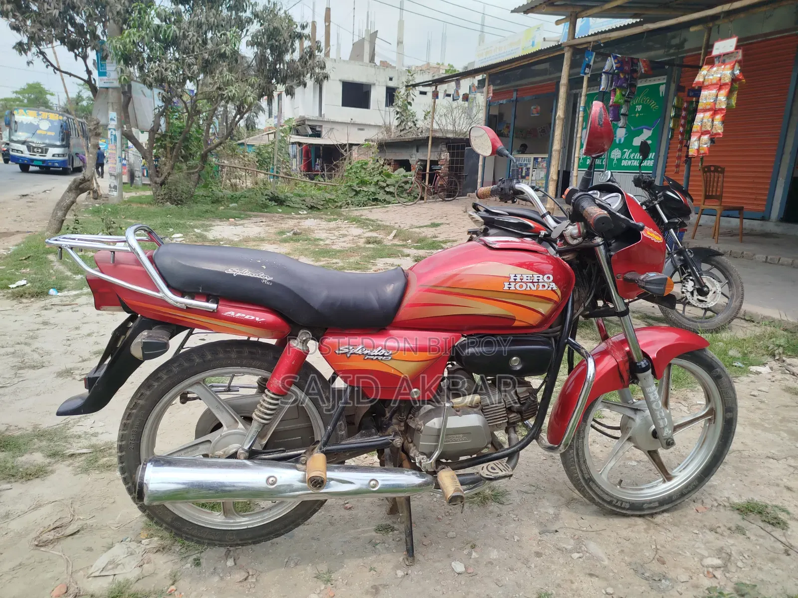 হিরো স্প্লেন্ডার প্রো ২০১১ রেড