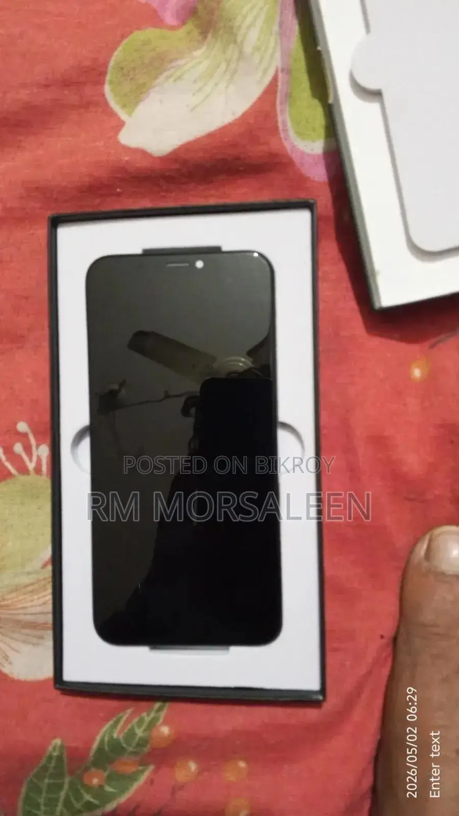 Apple iPhone X 64 GB Black