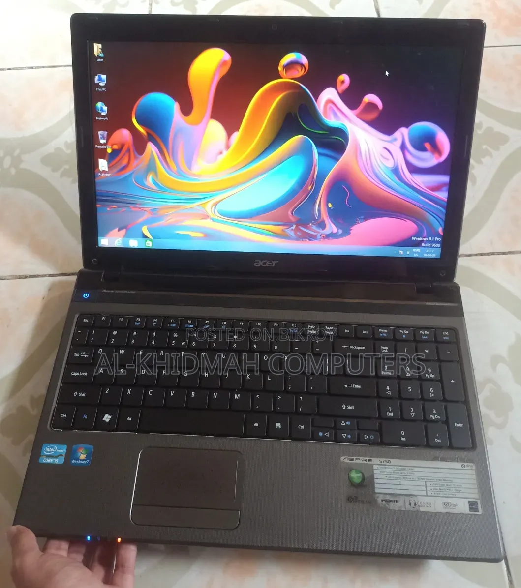 Laptop Acer Aspire 1430 4GB Intel Core i5 HDD 500GB