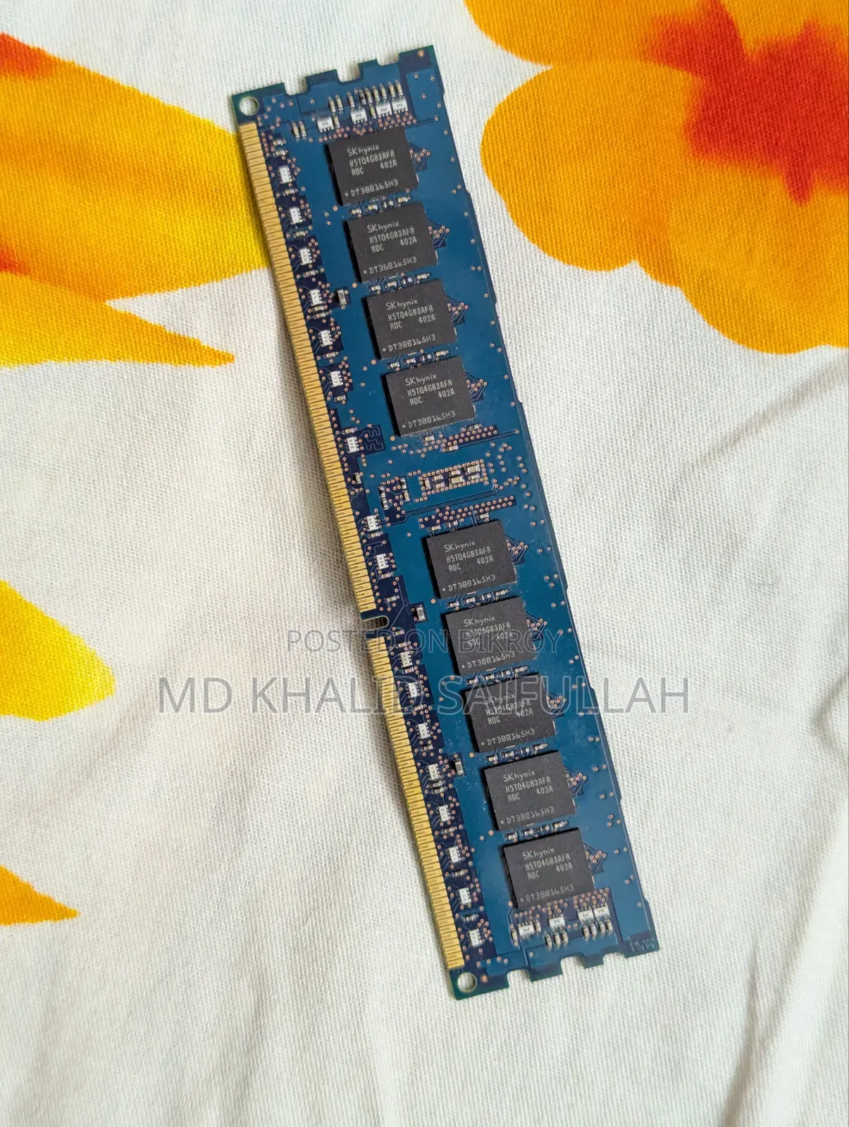 Sk Hynix 8gb Ddr3 1866mhz Pc3-14900r Server Grade Ram