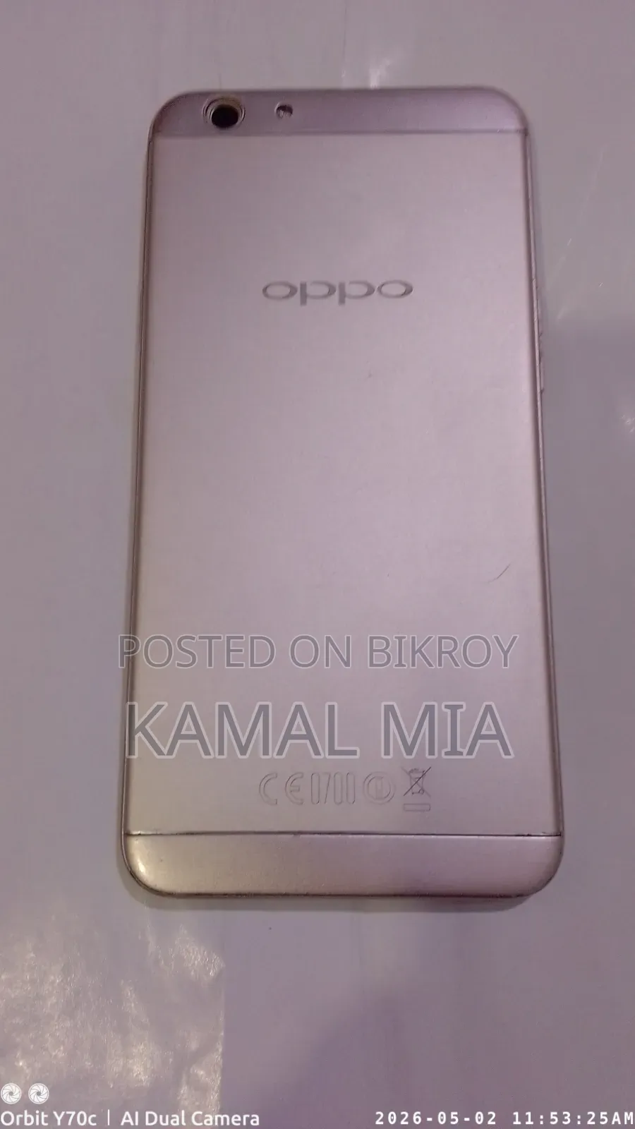 Oppo F1s 64 GB Rose Gold