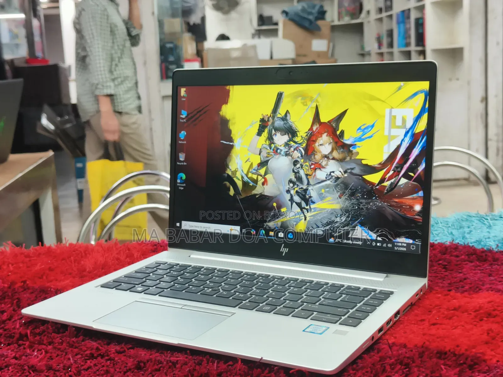 ল্যাপটপ HP EliteBook 840 G6 8GB Intel Core I5 SSD 256GB