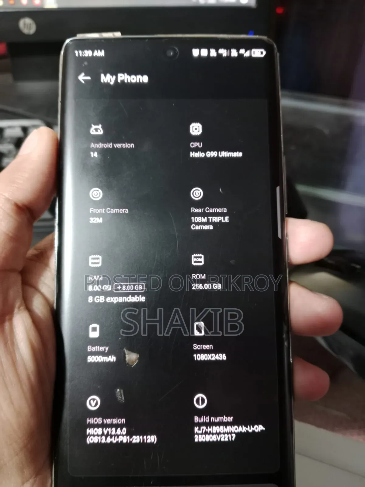 Tecno Spark 20 Pro Plus 256 GB White