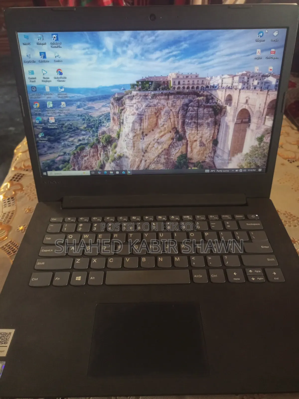 ল্যাপটপ Lenovo IdeaPad 130 4GB Intel Core I3 SSD 256GB