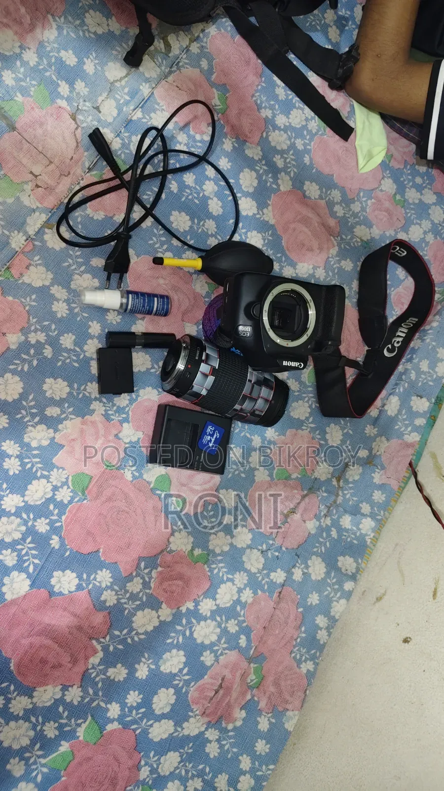 DSLR 1300d +Zoom Lens