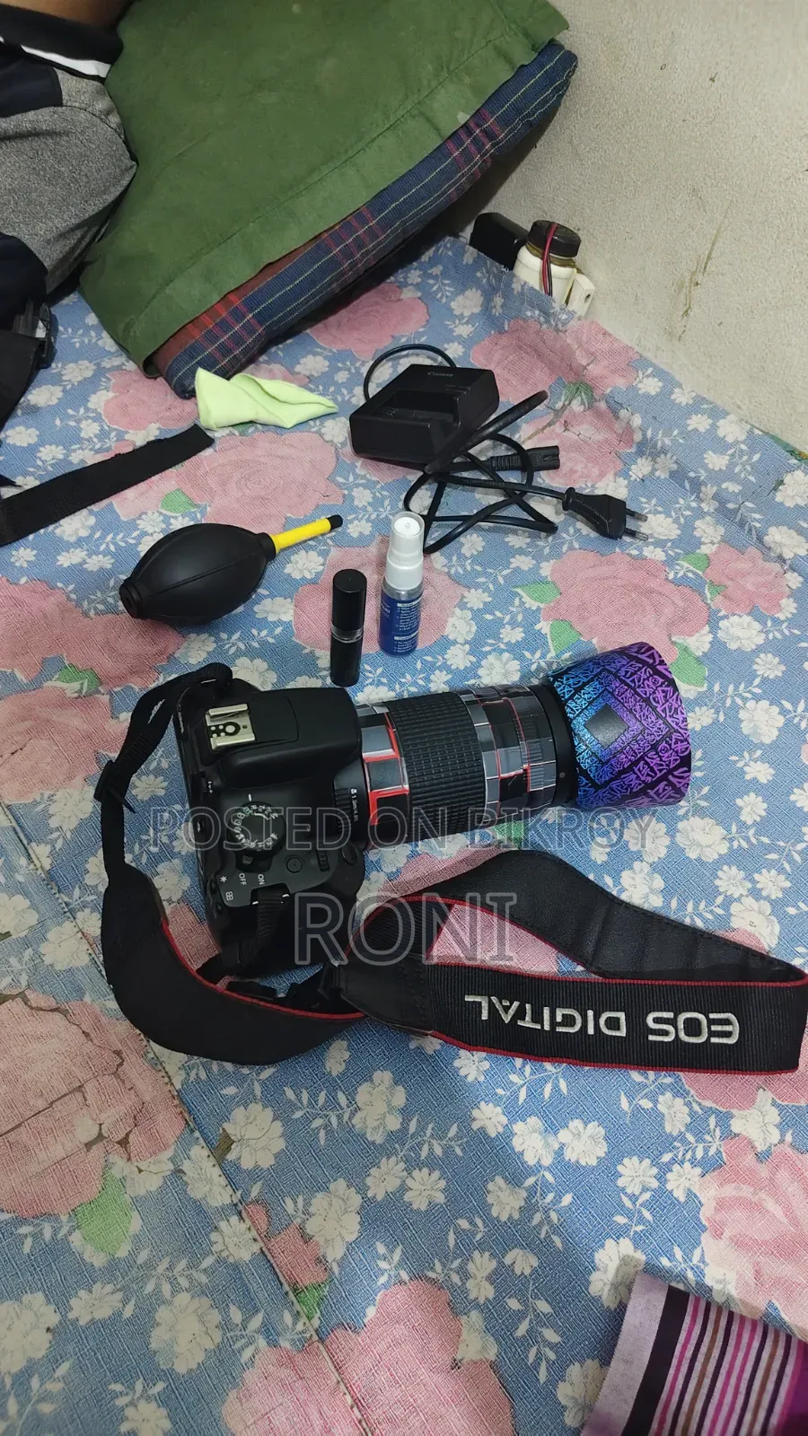 DSLR 1300d +Zoom Lens