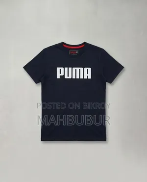 কালো Puma টি শার্ট