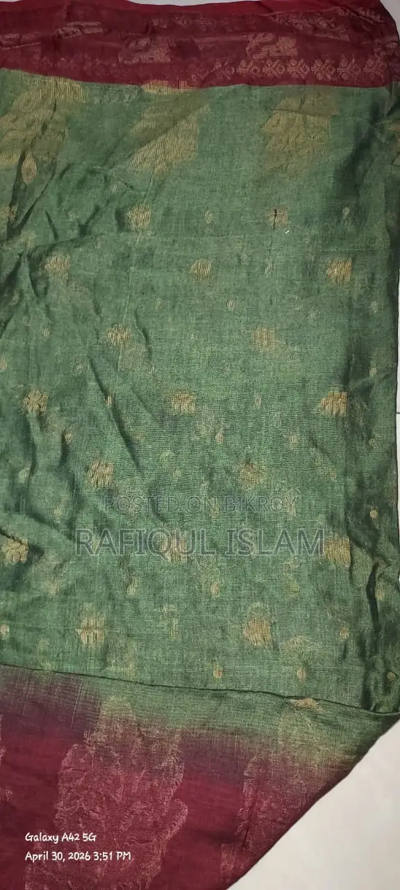 Traditional Cotton Saree – Perfect for Eid and Pohela Boishakh