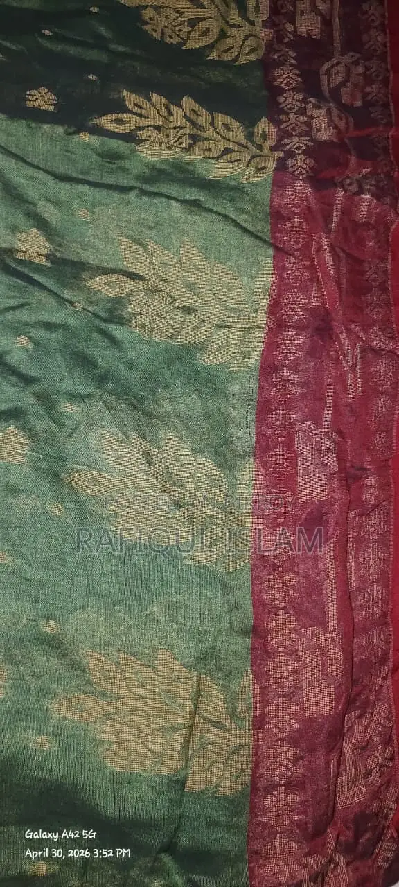 Traditional Cotton Saree – Perfect for Eid and Pohela Boishakh