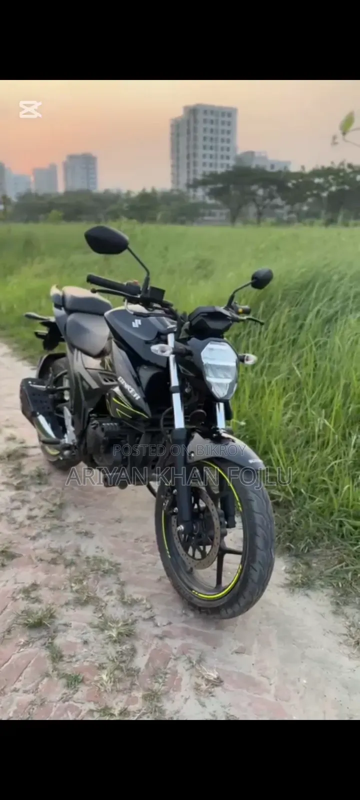 Suzuki Gixxer SF FI 2026 Black