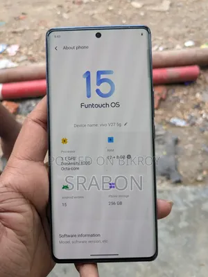 New Vivo V27 5G 256 GB Blue