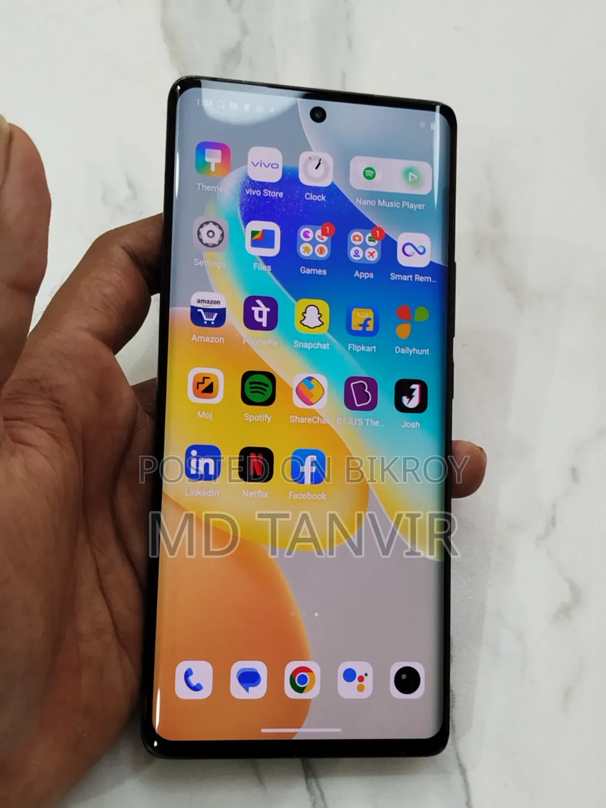 Vivo X80 256 GB Black