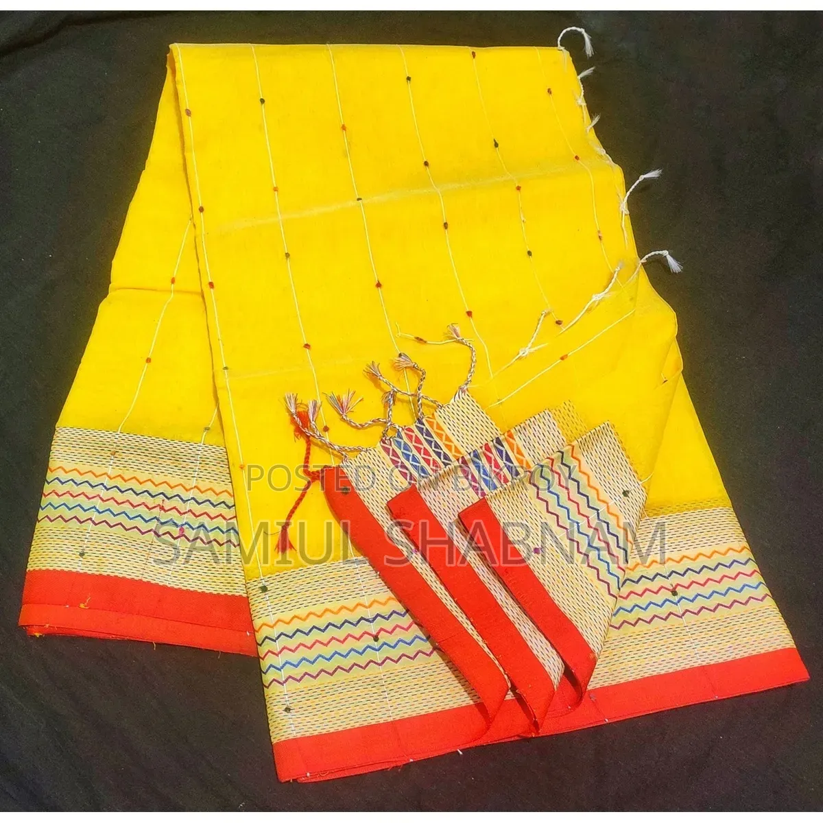 Kantha Stitch Par Khesh Saree