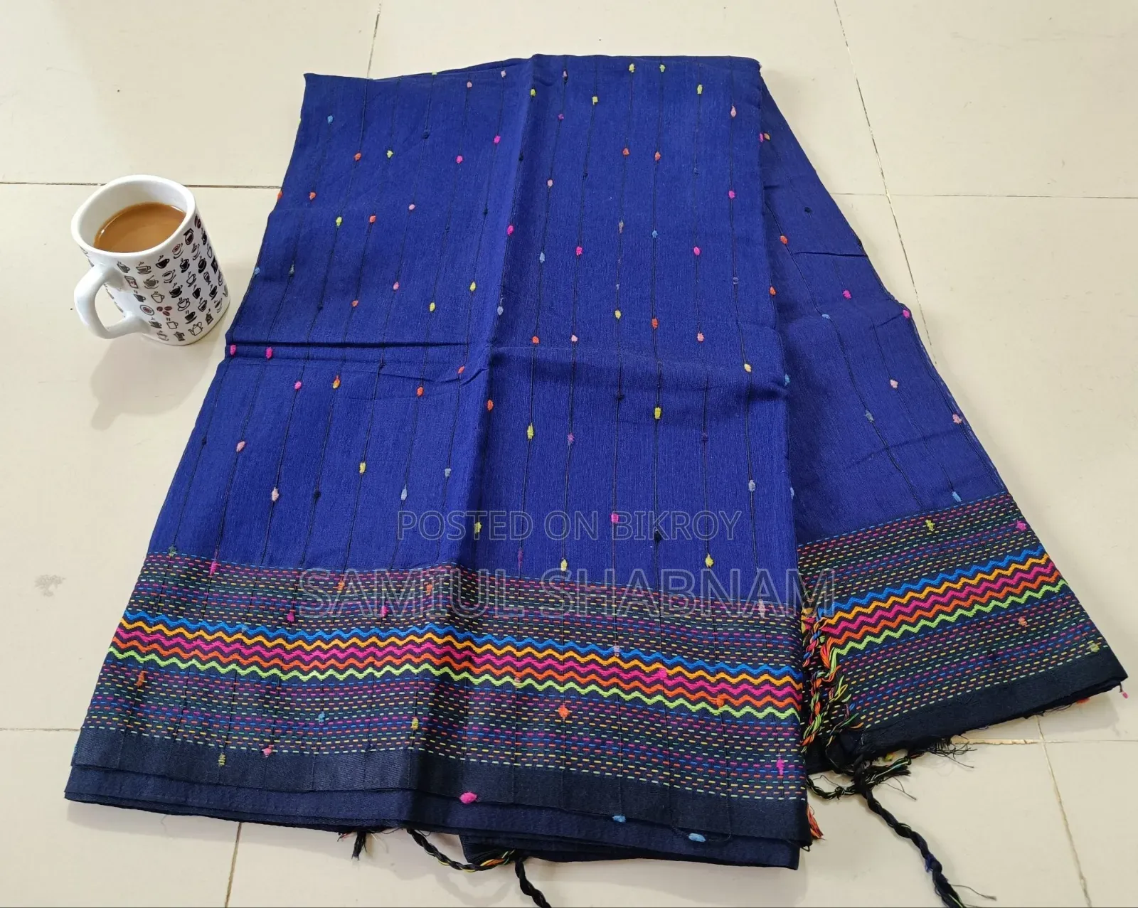 Kantha Stitch Par Khesh Saree