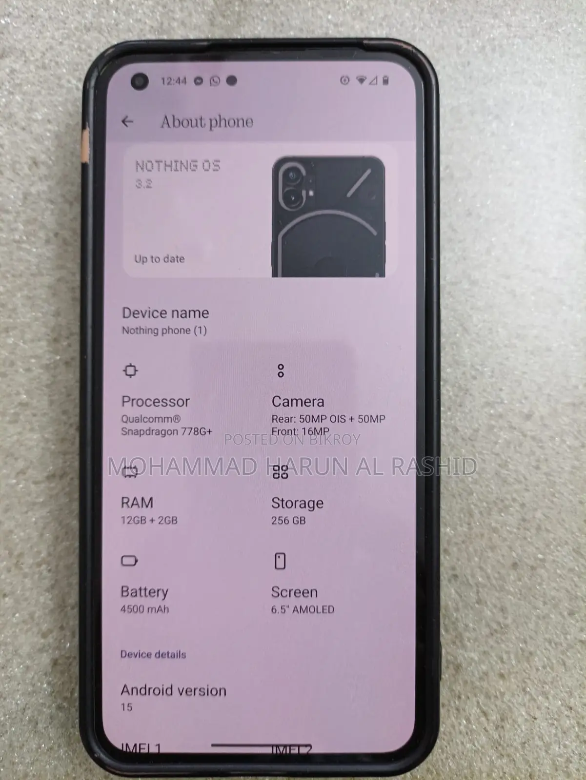 Nothing Phone 3 256 GB Black
